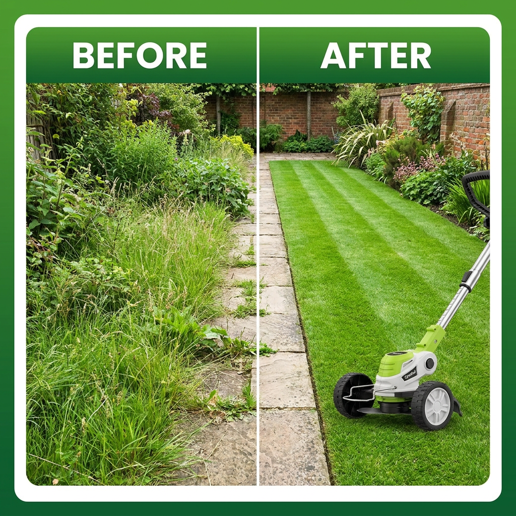 Symthal™︎ 3-In-1 Cordless Mower, Edger & Trimmer
