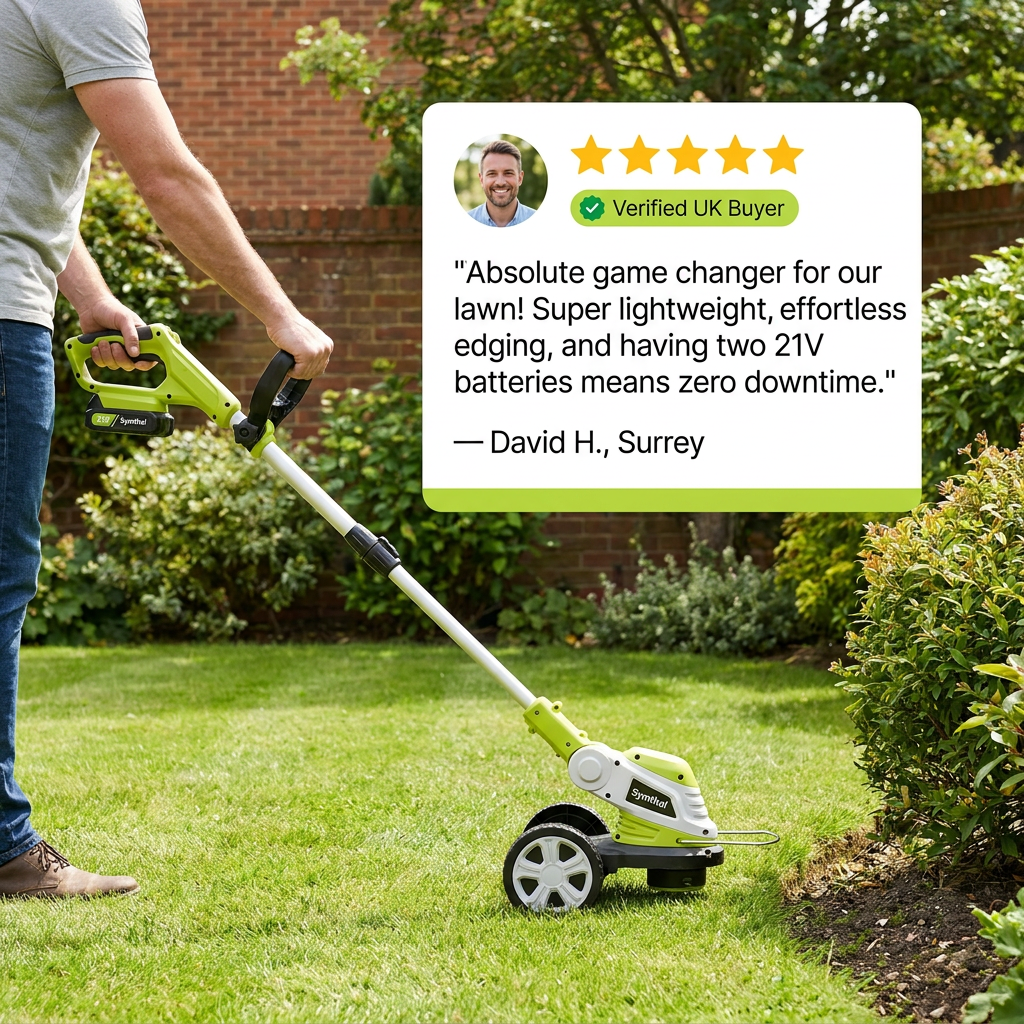 Symthal™︎ 3-In-1 Cordless Mower, Edger & Trimmer